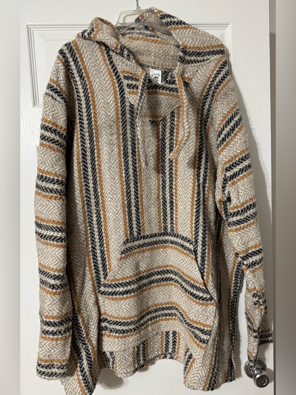 Del Mex Deluxe Mexican Baja Hoodie Pullover